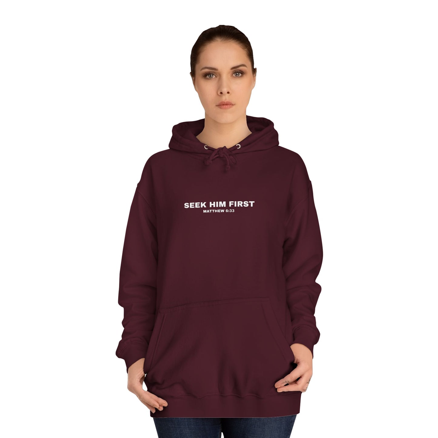 SEEK HIM FIRST Hoodie