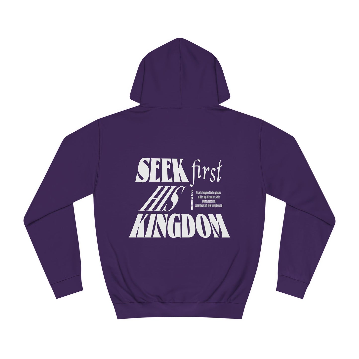 SEEK HIM FIRST Hoodie