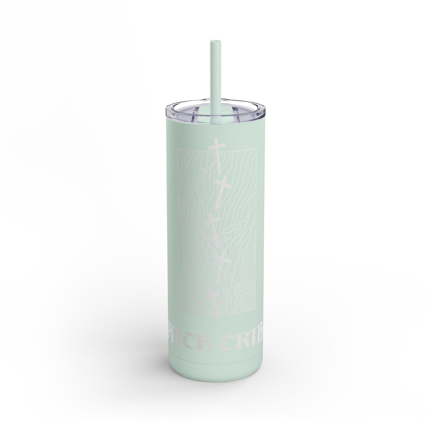 FAITH TRIBE Skinny Tumbler