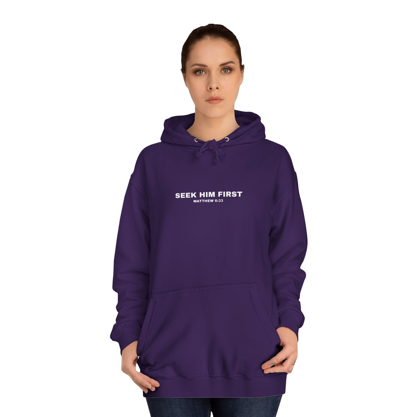 SEEK HIM FIRST Hoodie